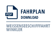 Timetable 2021 Weissensee­schifffahrt - Download PDF