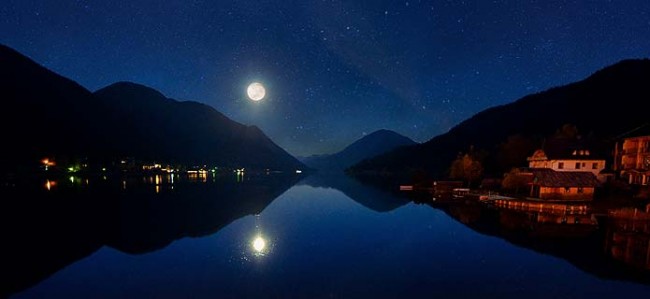 Mondscheinfahrten - Weissenseeschifffahrt Winkler Vollmond